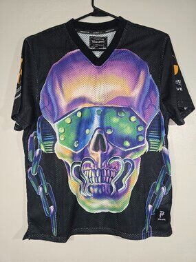NWT Primitive x Megadeth Rattlehead Mesh Jersey- Medium